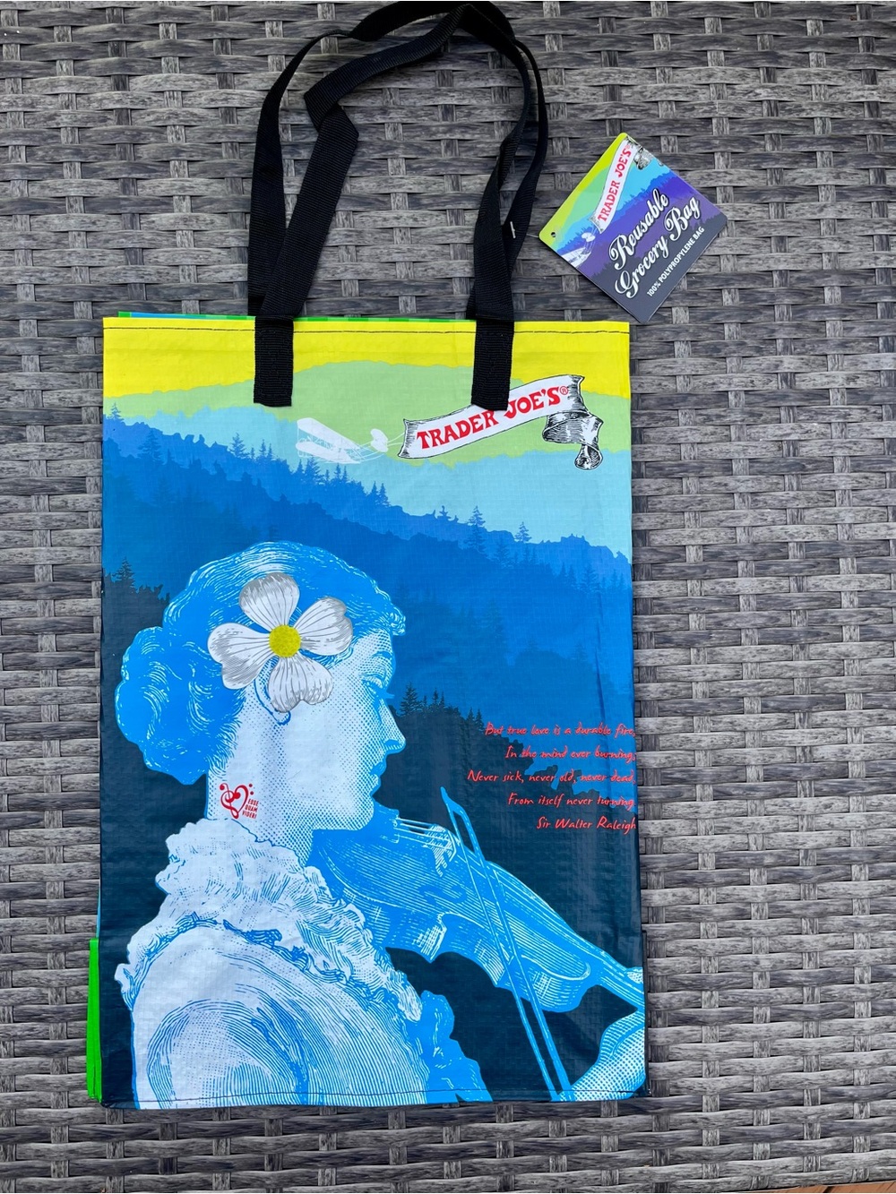 Trader Joe’s North Carolina Reusable Grocery Shopping Tote NWT